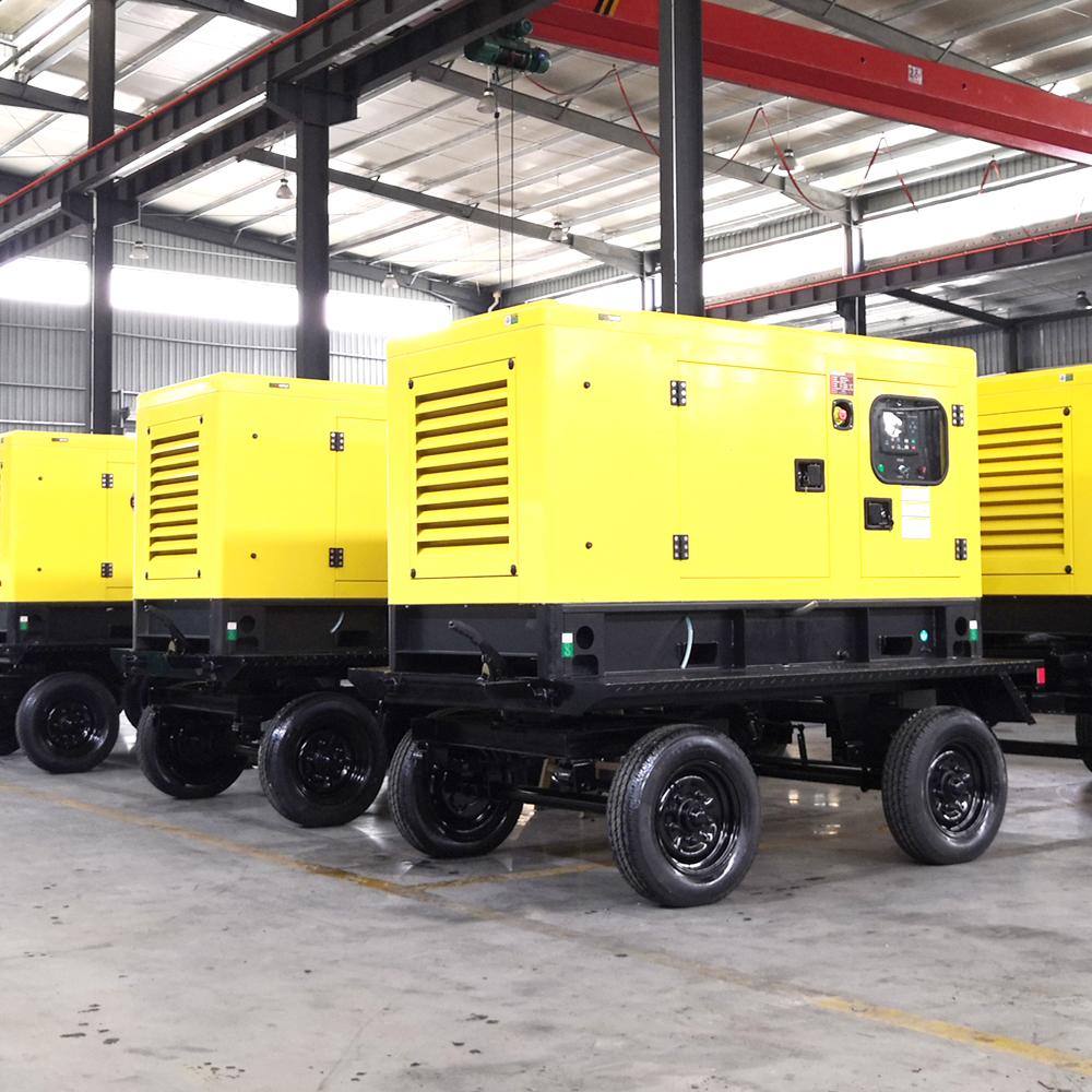 Trailer Diesel Generator for Mobile Power Applications